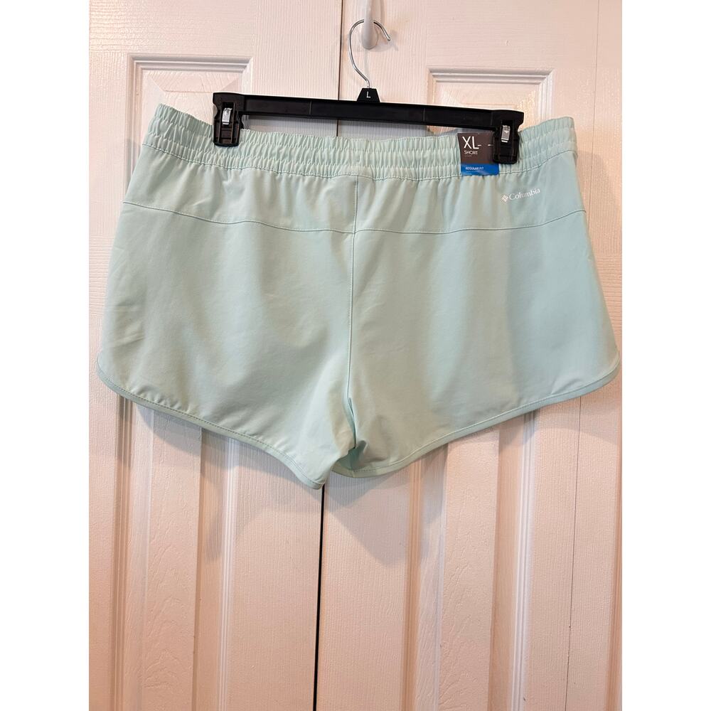Columbia Women's Bogata Bay Stretch Shorts Omni-Shade UPF 50 Size XL, Mint NWT - Picture 3 of 8